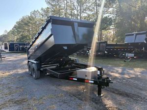 New 2025 Southland 7 x 14 High Side 16k Dump Trailer